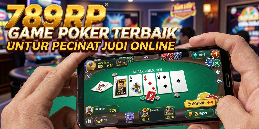 Tampilan gameplay Poker menarik dari 789RP dengan fitur hebat.