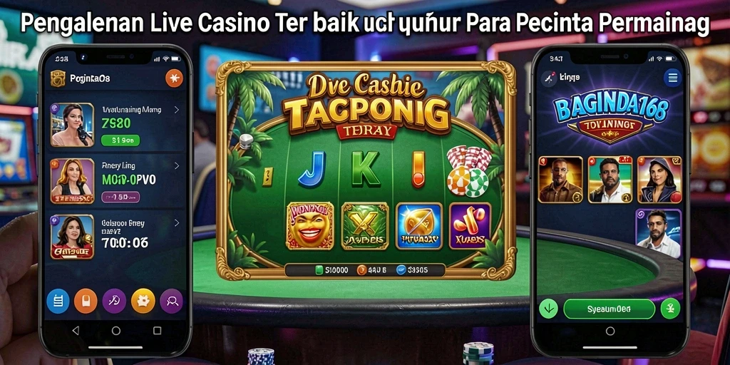 Tampilan gameplay Live Casino yang menarik di BAGINDA168.