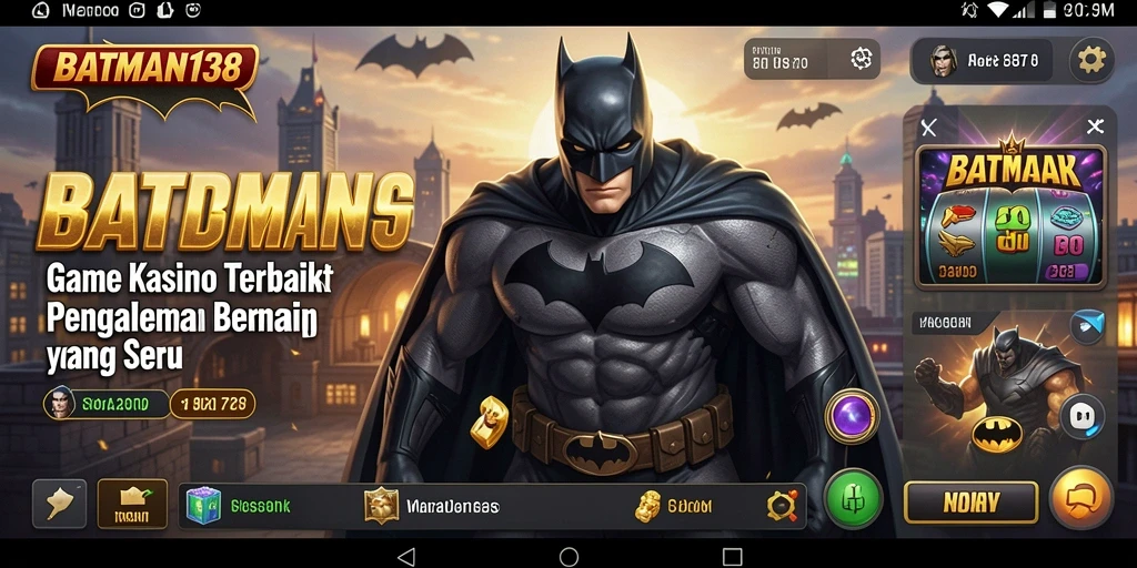 Tampilan menarik dari gameplay BATMAN138 yang memukau.