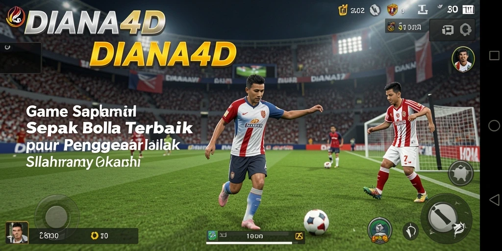Tampilan gameplay DIANA4D yang mendebarkan dan seru.