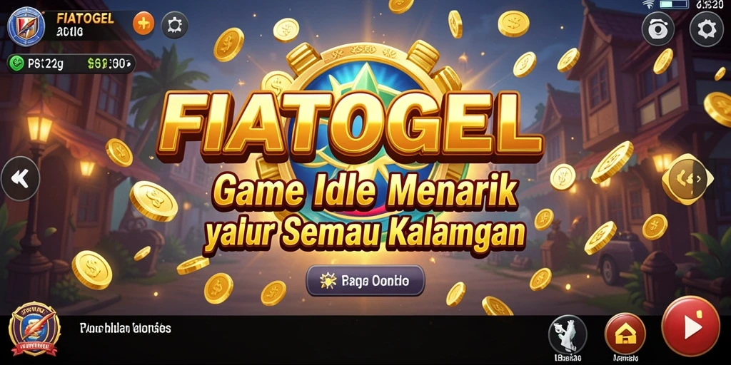 Tampilan gameplay FIATOGEL yang menarik dan menghibur.