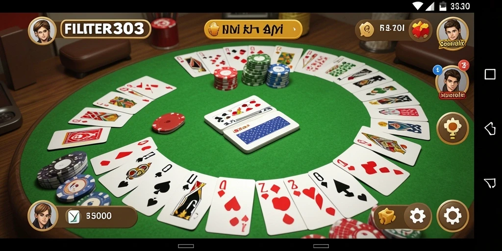 Tampilan gameplay FILTER303 yang seru dan interaktif.