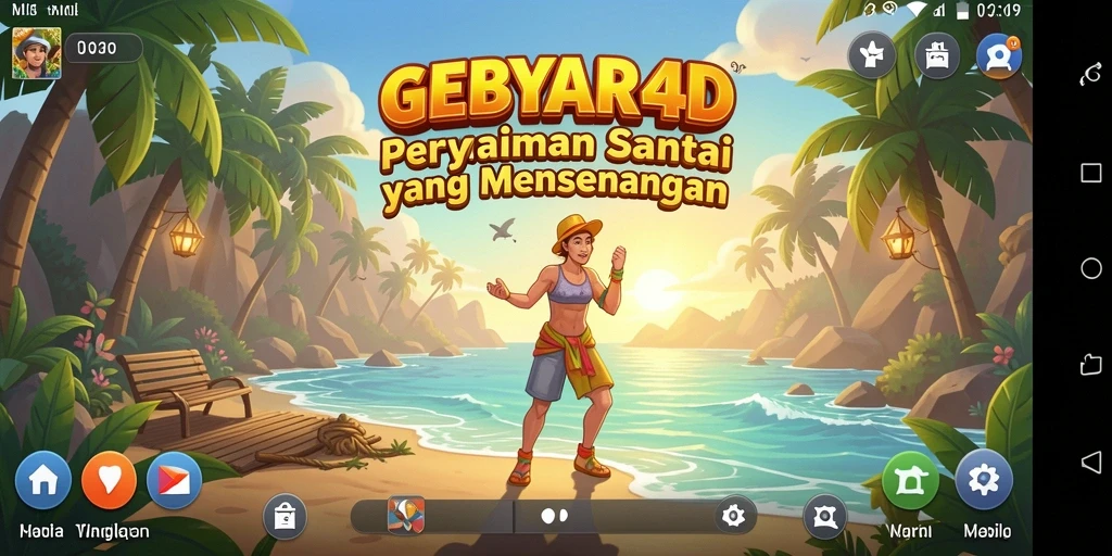 Screenshot gameplay GEBYAR4D yang menampilkan keseruan permainan Casual.