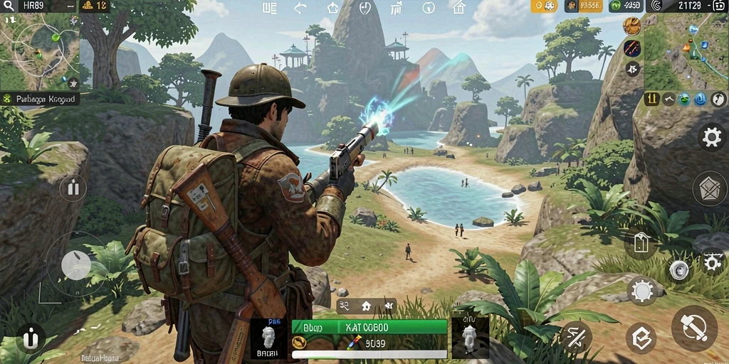 Gameplay HR89 menunjukkan eksplorasi di dunia terbuka yang kaya.