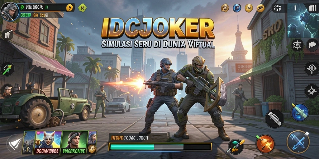 Tampilan gameplay IDCJOKER yang interaktif dan menarik.