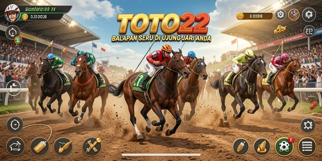 Tangkapan layar TOTO22 menunjukkan aksi balapan yang mendebarkan.